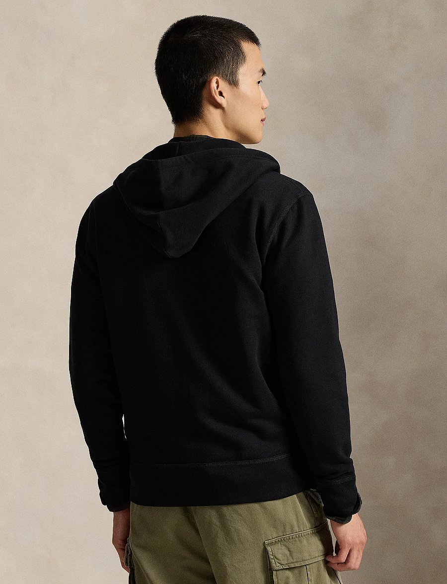 Polo Ralph Lauren - RL FLEECE-LSL-KNT - kapuzenpullover - polo black - 3