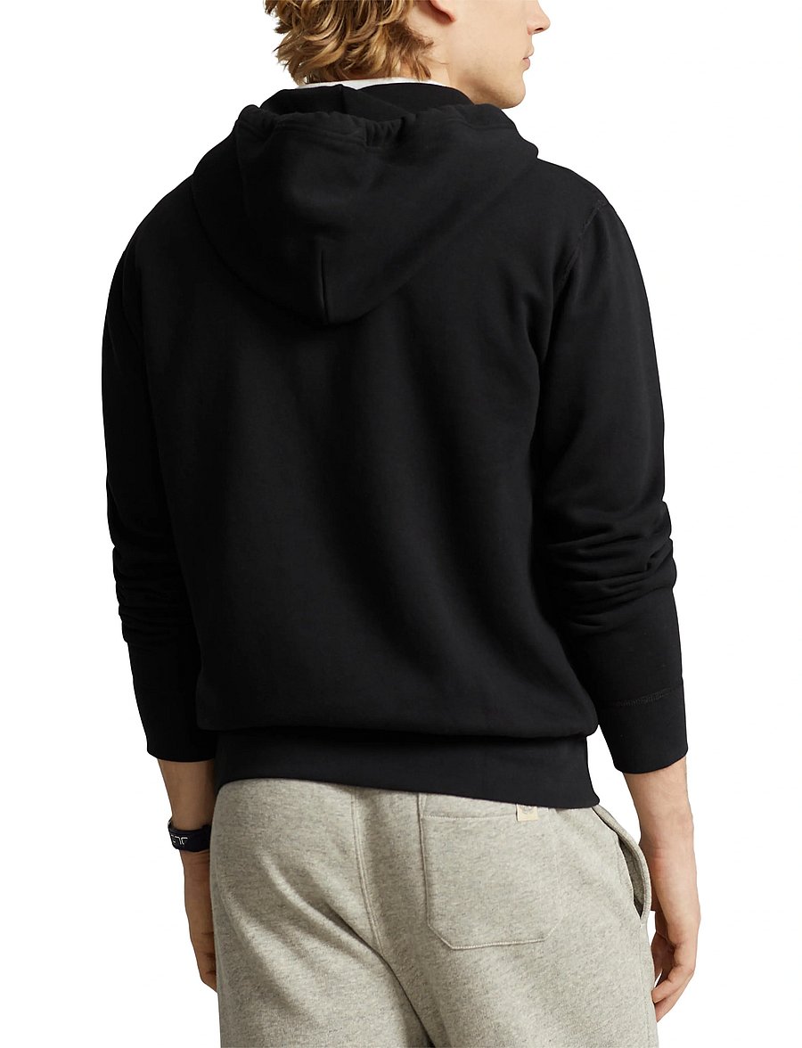 Polo Ralph Lauren - The RL Fleece Hoodie - hettupeysur - polo black - 5