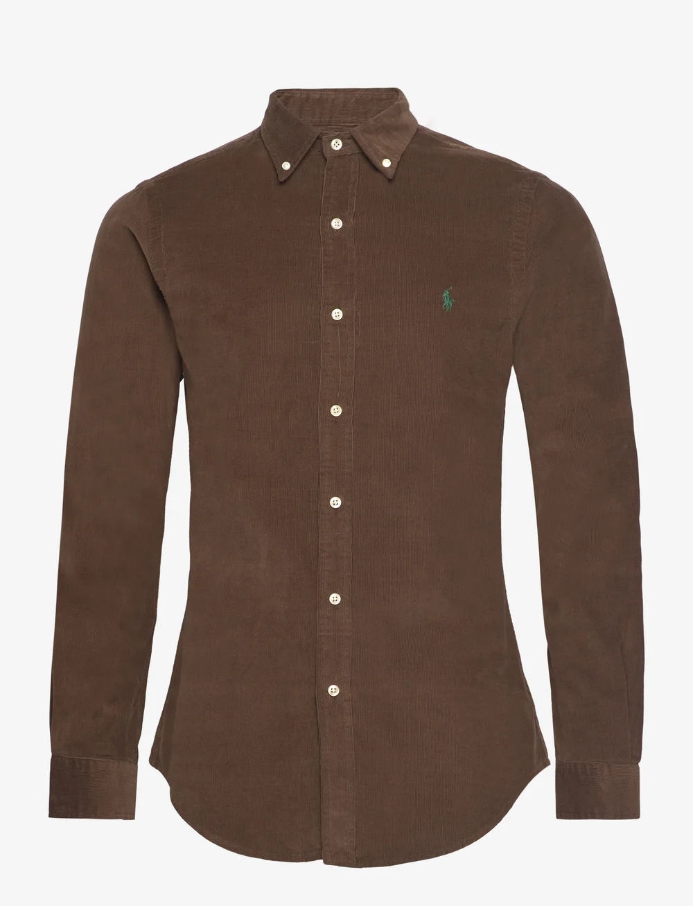 Polo Ralph Lauren - Slim Fit Corduroy Shirt - flauels skyrtur - chocolate mousse - 1