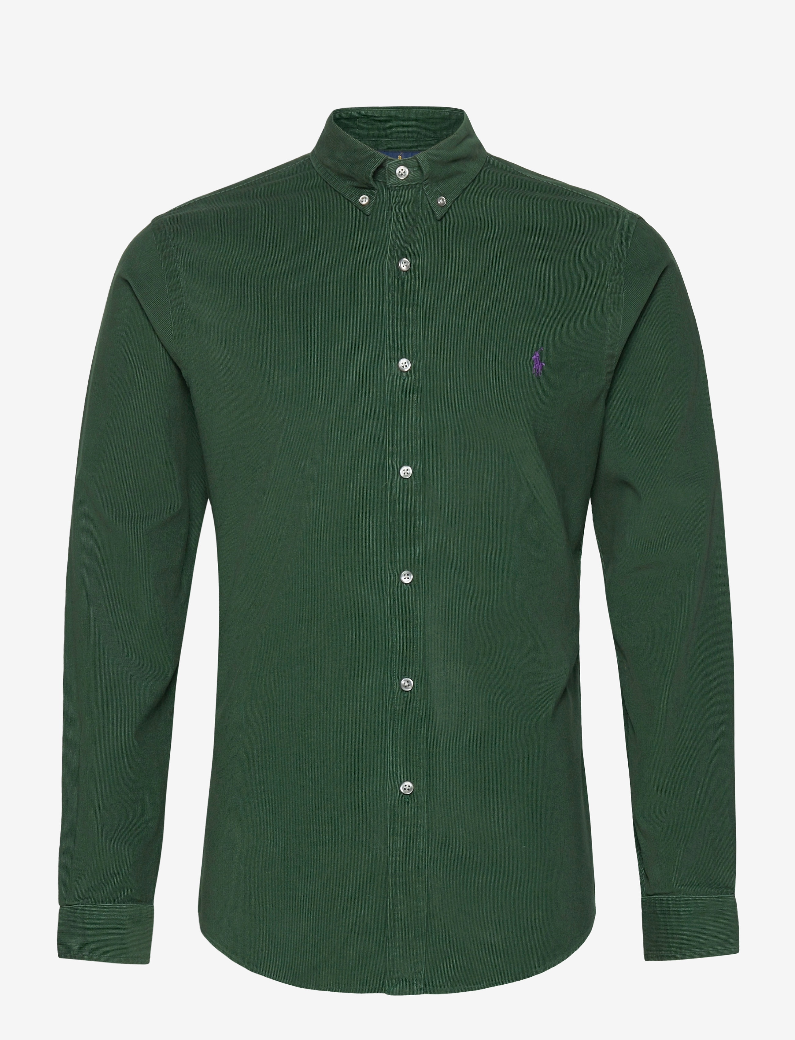 Polo Ralph Lauren - Slim Fit Corduroy Shirt - college green - 1