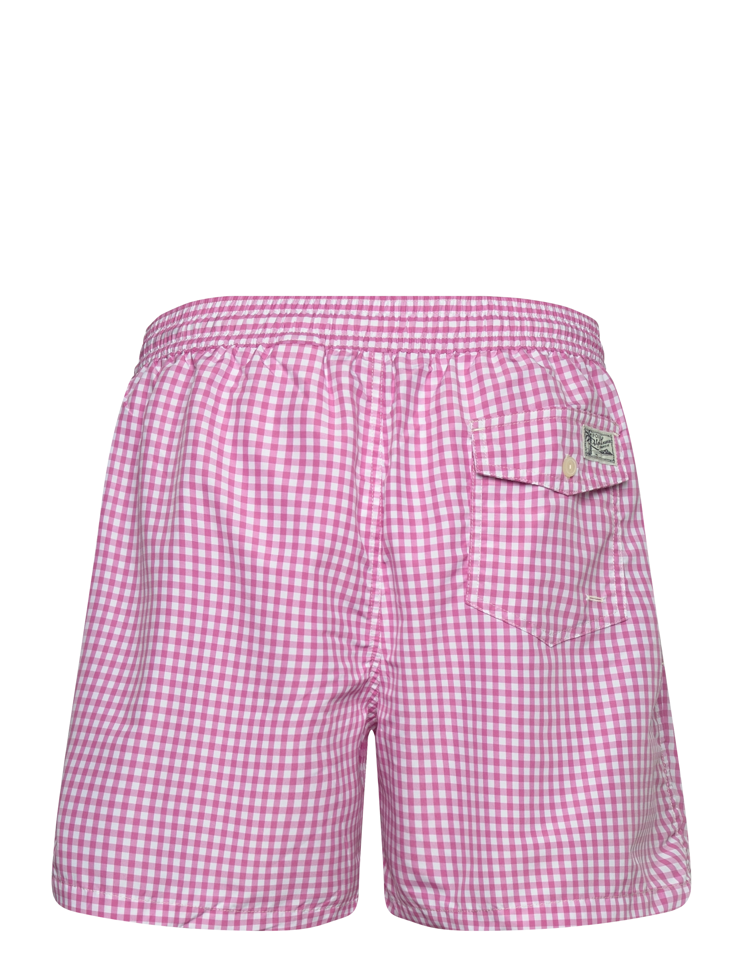 Polo Ralph Lauren - 5.75-Inch Traveler Classic Swim Trunk - shorts de bain - resort rose gingh - 1
