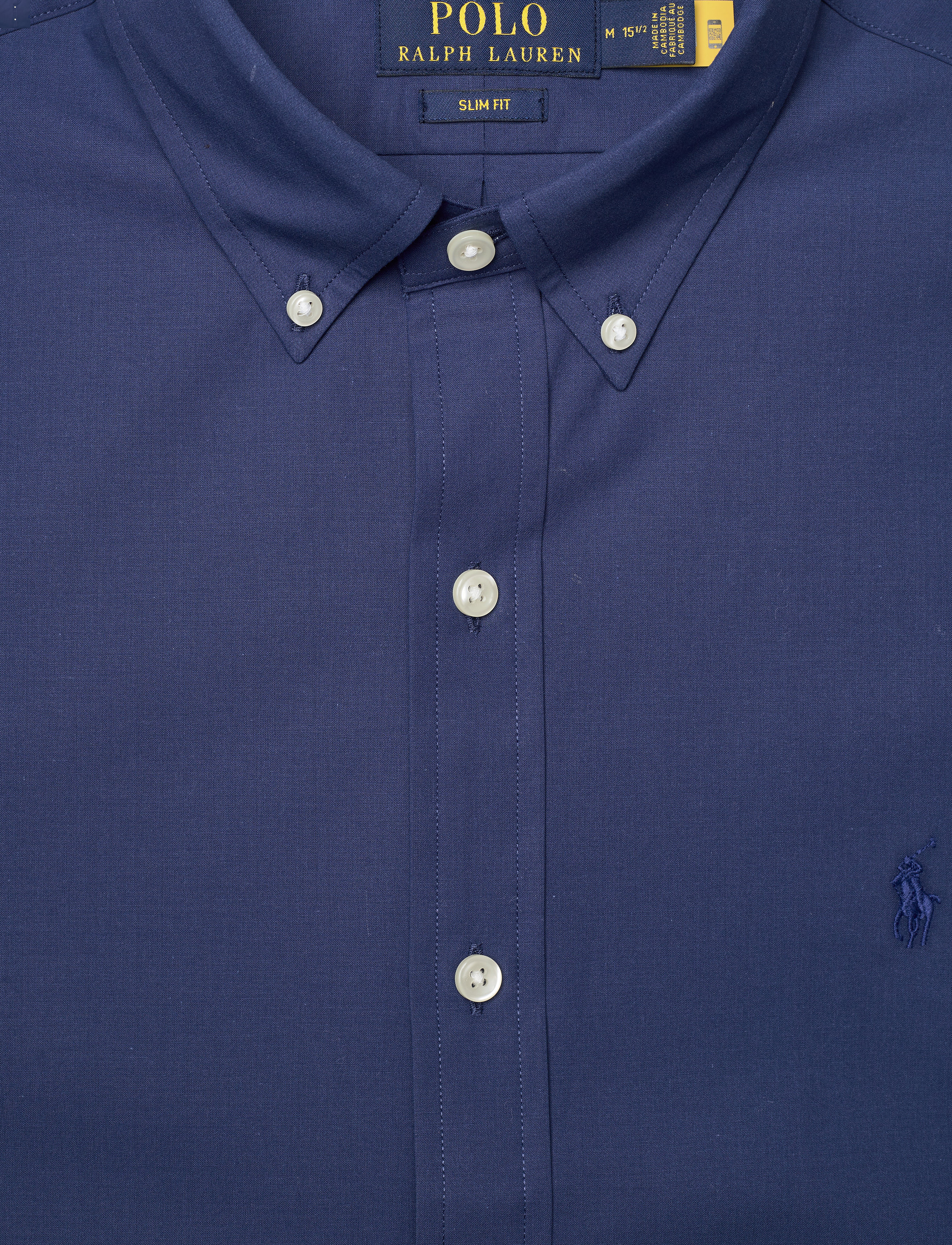 Polo Ralph Lauren - Slim Fit Stretch Poplin Shirt - light navy - 3