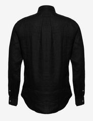 Polo Ralph Lauren - PIECE DYE LINEN-SLBDPPCS - linasest riidest särgid - polo black - 1
