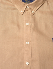 Polo Ralph Lauren - Slim Fit Linen Shirt - hørskjorter - vintage khaki - 3