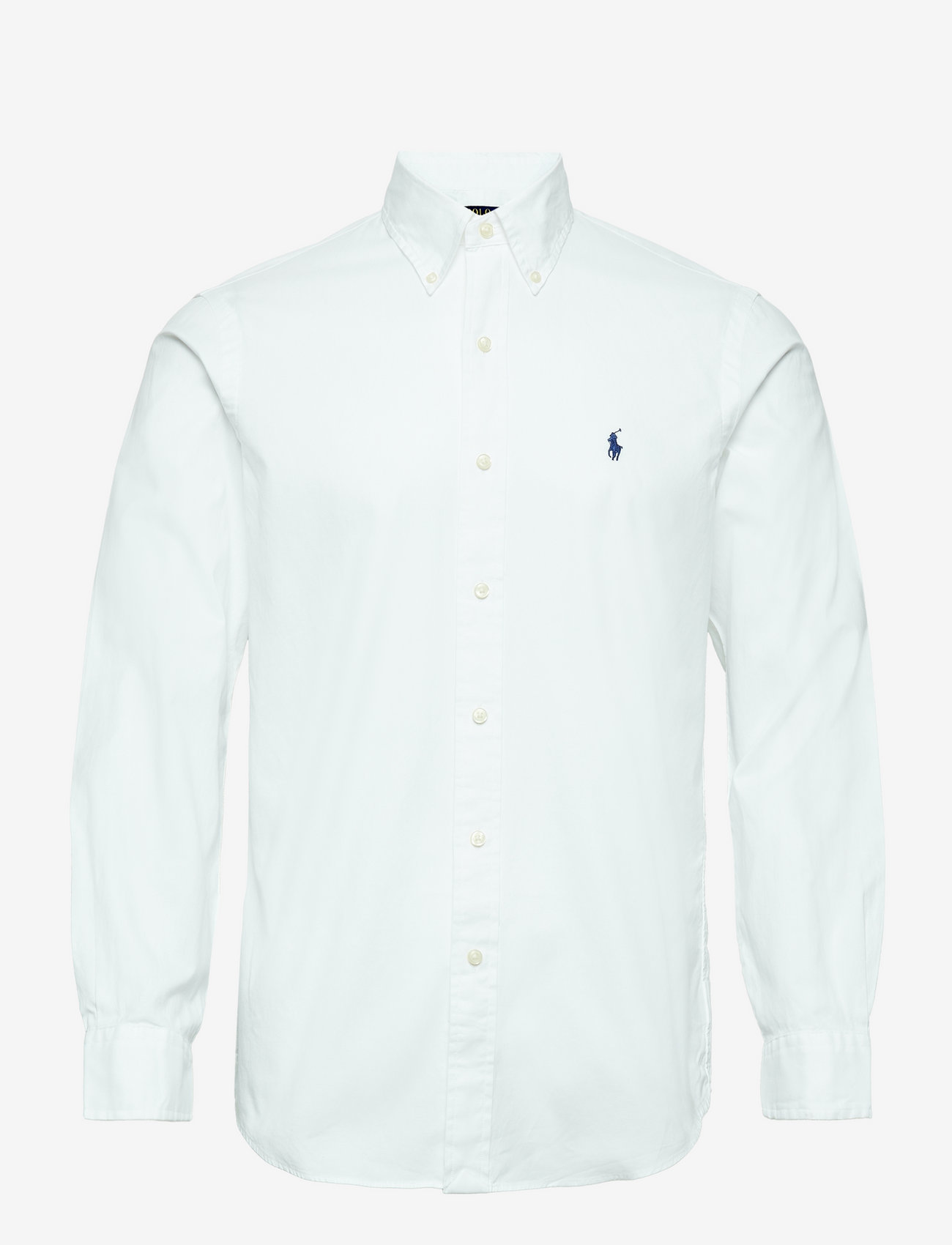 Polo Ralph Lauren - Custom Fit Stretch Oxford Shirt - 5026b white - 1