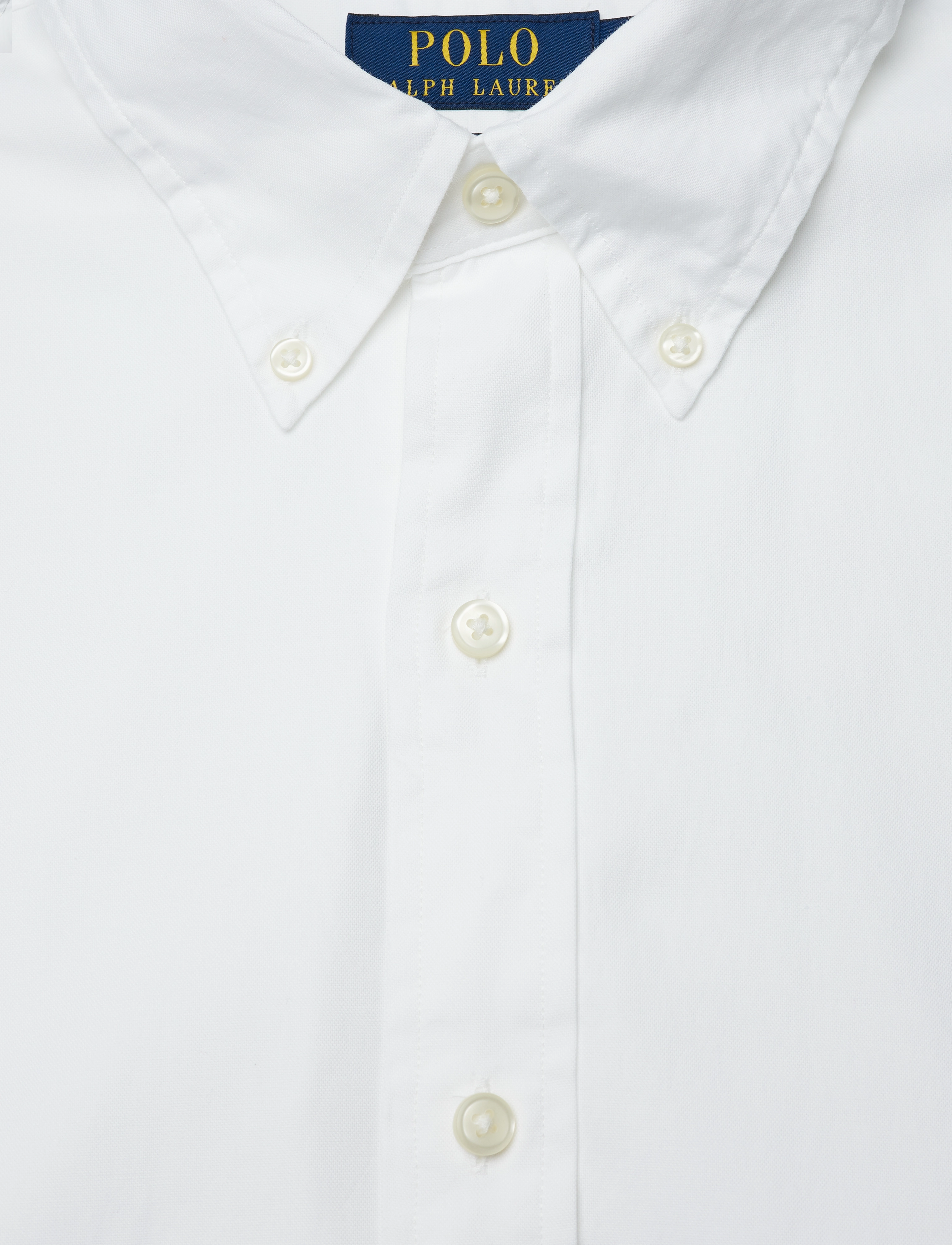Polo Ralph Lauren - Custom Fit Stretch Oxford Shirt - 5026b white - 3