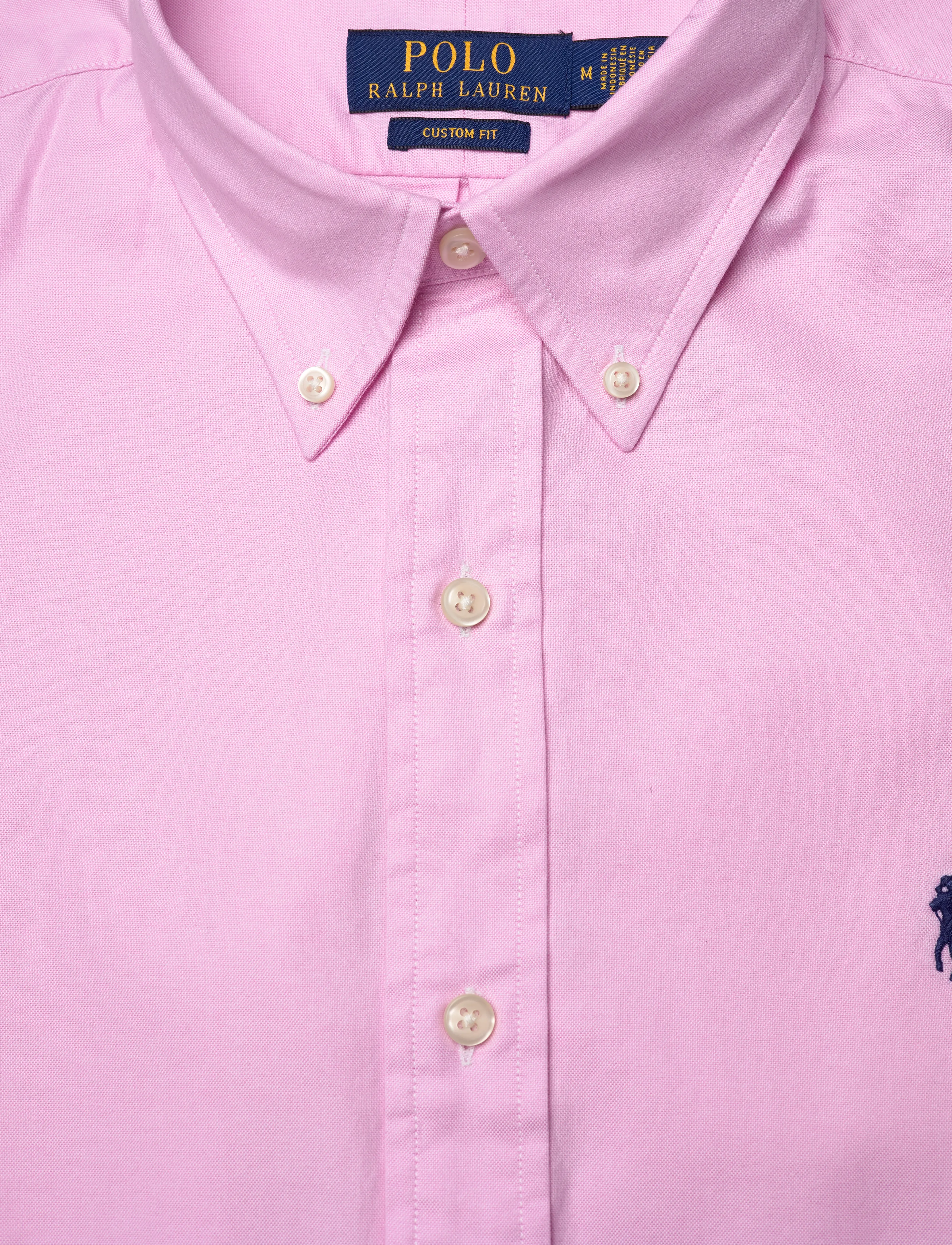 Polo Ralph Lauren - Custom Fit Stretch Oxford Shirt - 5026c pink - 3