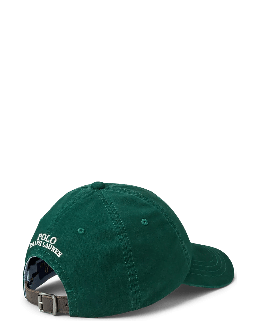 Polo Ralph Lauren - Stretch-Cotton Twill Ball Cap - kappen - college green - 1