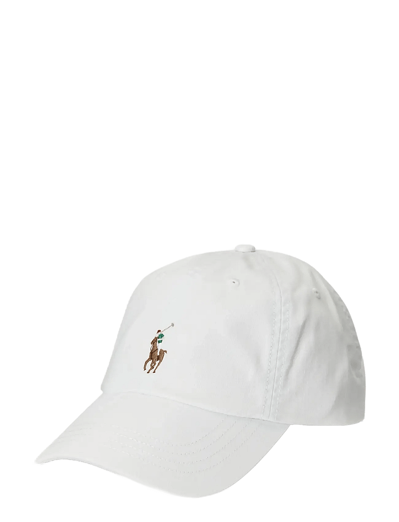 Polo Ralph Lauren - Stretch-Cotton Twill Ball Cap - kappen - deckwash white - 1