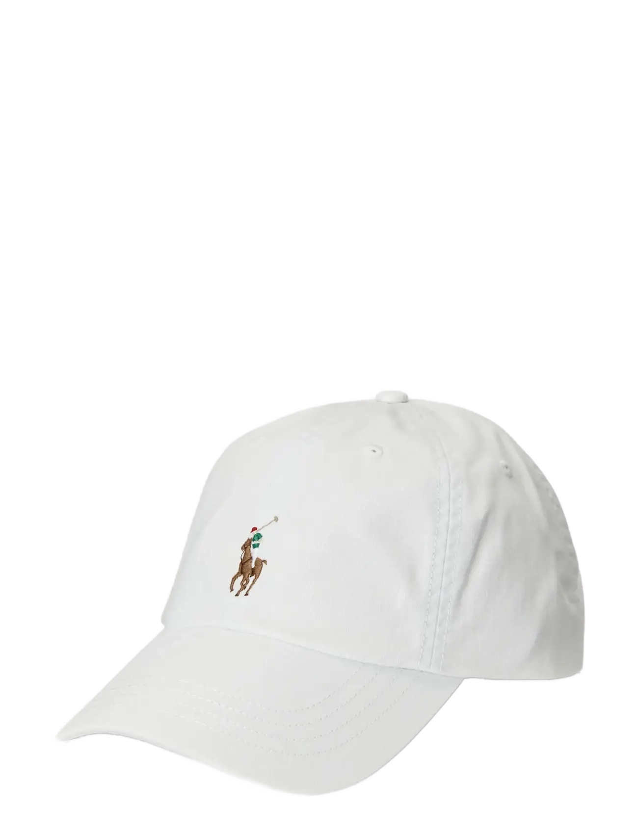 Polo Ralph Lauren CLASSIC SPORT CAP W/ MULTI PP - Accessoires - DECKWASH WHITE / white