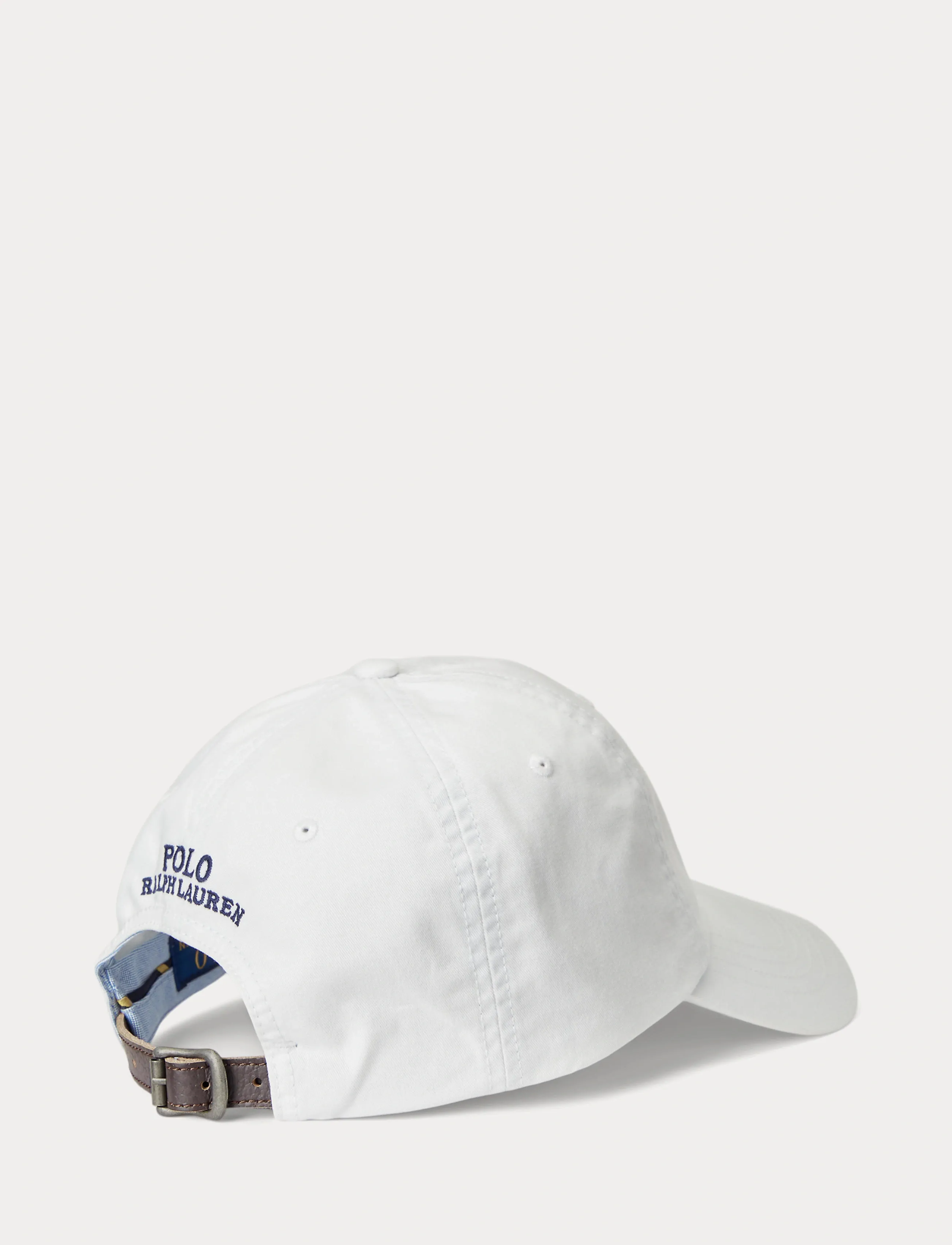 Polo Ralph Lauren Stretch-Cotton Twill Ball Cap, Mænd, Klassisk Baseball Cap, Hvid, Str: ONE SIZE