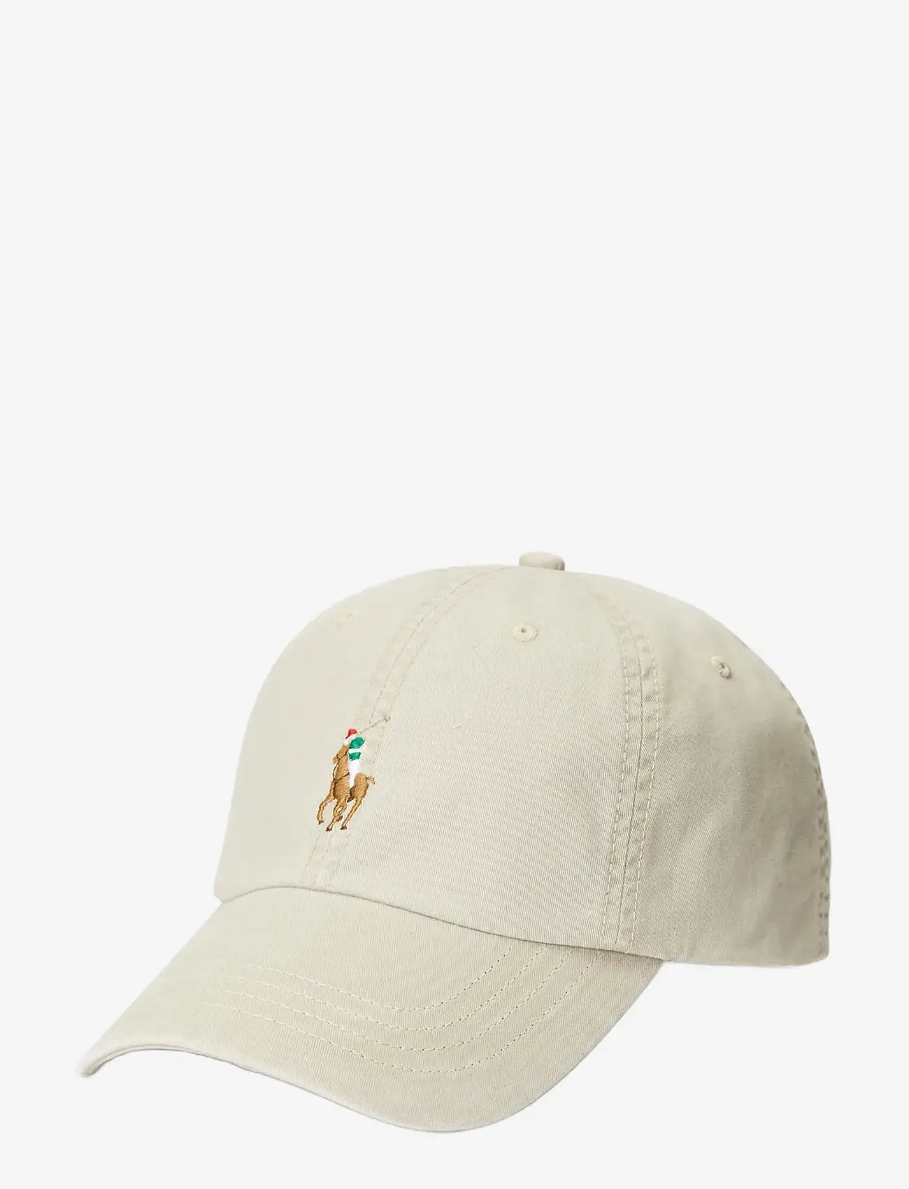 Polo Ralph Lauren - Stretch-Cotton Twill Ball Cap - mössor & kepsar - khaki tan - 1