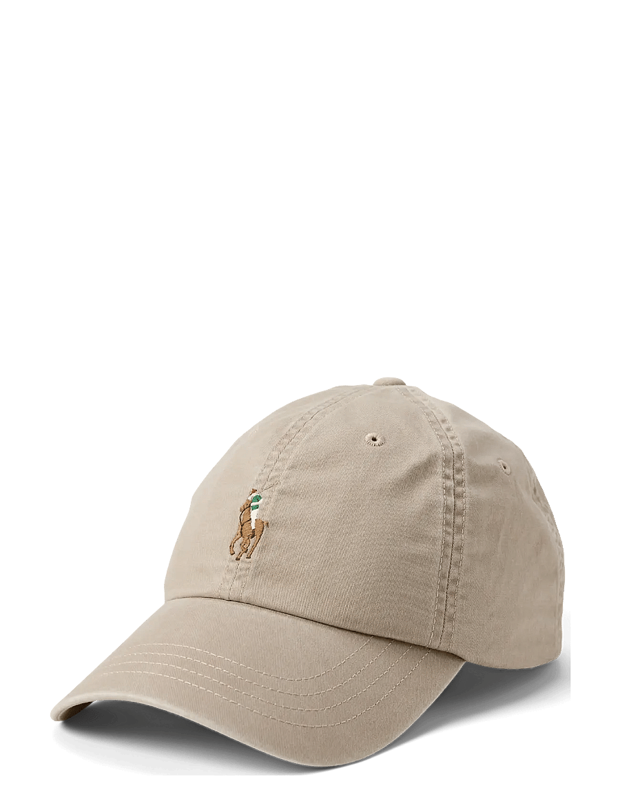 Polo Ralph Lauren - Stretch-Cotton Twill Ball Cap - kappen - khaki tan - 0