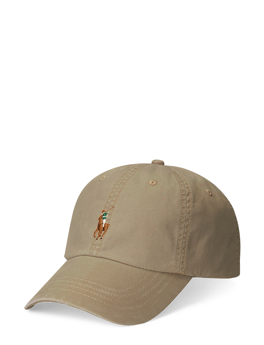 Polo Ralph Lauren - Stretch-Cotton Twill Ball Cap - kasketter - khaki tan - 0