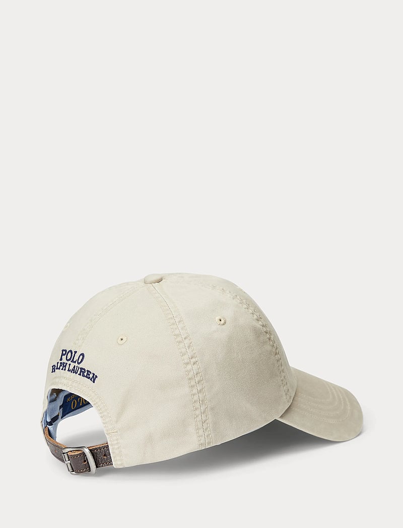 Polo Ralph Lauren - Stretch-Cotton Twill Ball Cap - mössor & kepsar - khaki tan - 0