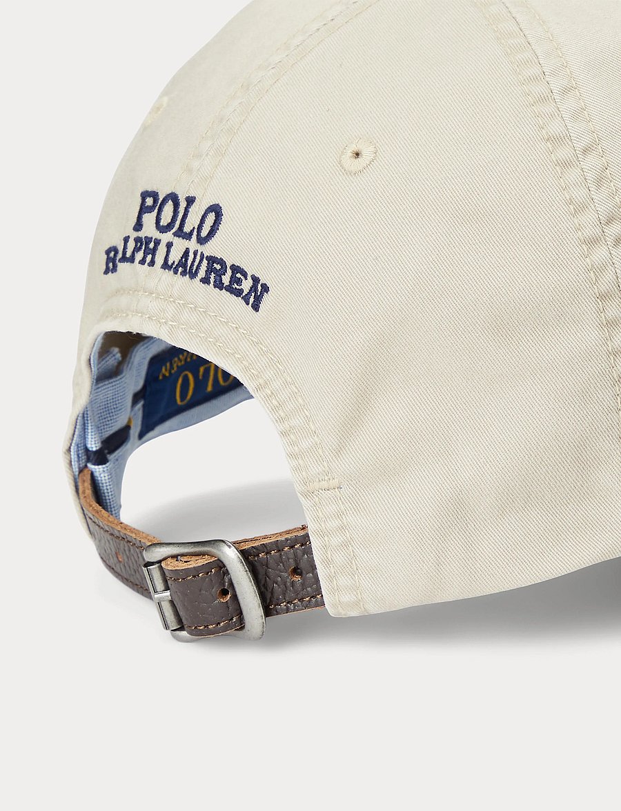 Polo Ralph Lauren - Stretch-Cotton Twill Ball Cap - kasketter - khaki tan - 2