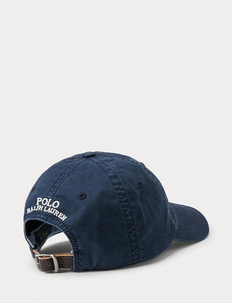 Polo Ralph Lauren - Stretch-Cotton Twill Ball Cap - mössor & kepsar - nautical ink - 0