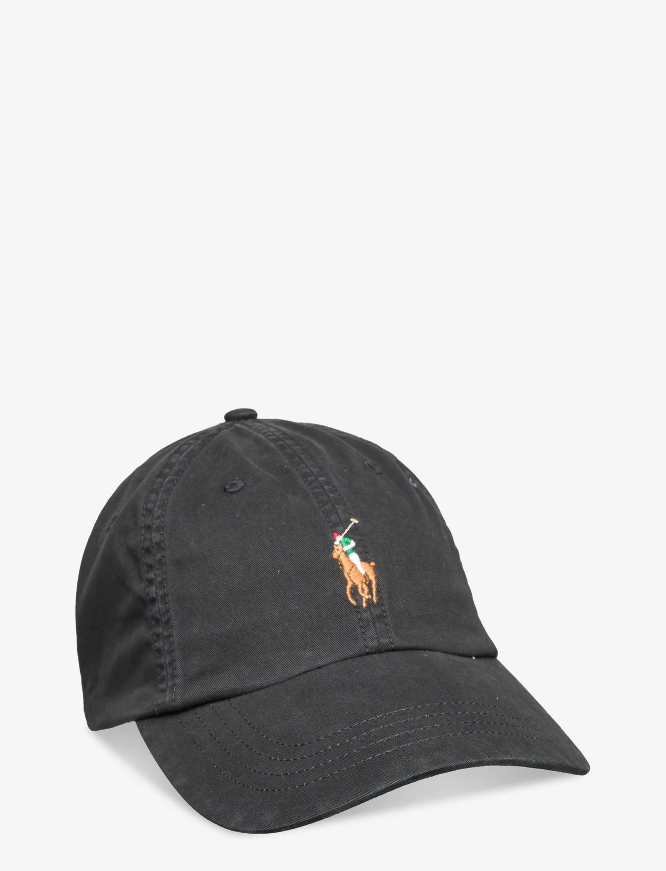 Polo Ralph Lauren - Stretch-Cotton Twill Ball Cap - kepurės su snapeliu - polo black - 0