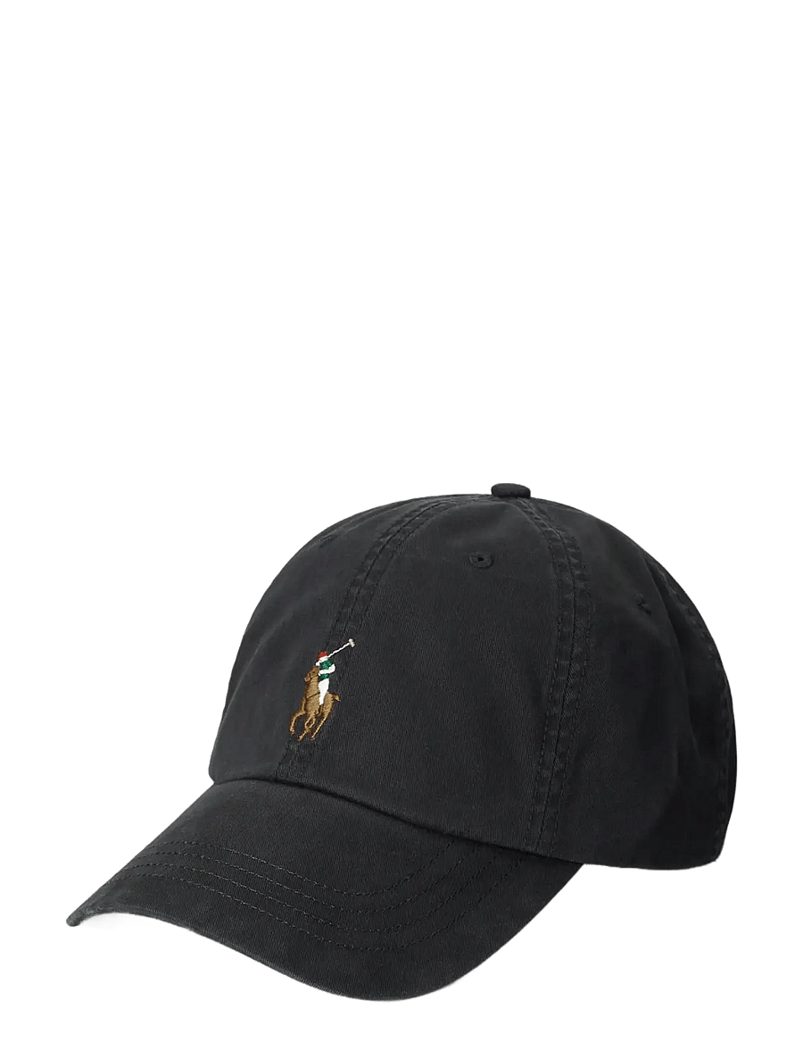 Polo Ralph Lauren - CLASSIC SPORT CAP W/ MULTI PP - kappen - polo black - 1