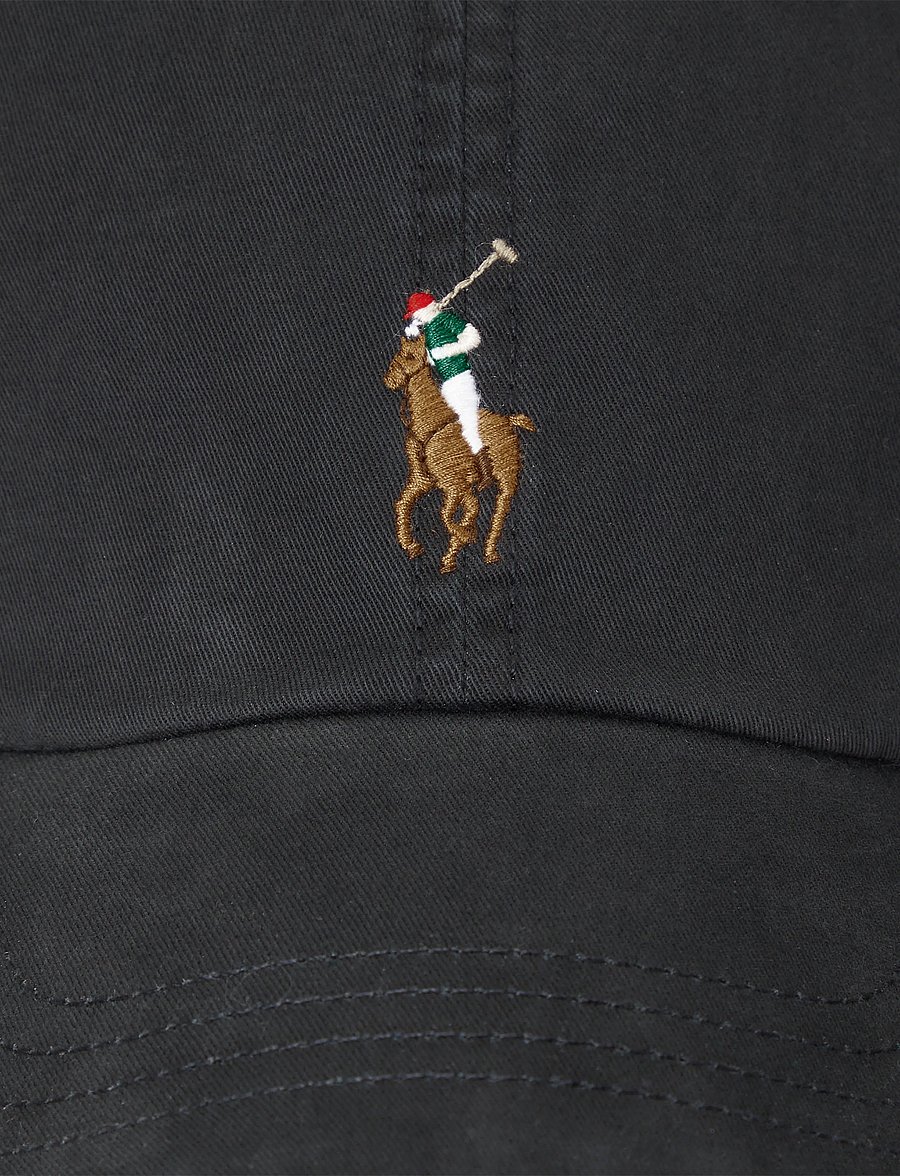 Polo Ralph Lauren - CLASSIC SPORT CAP W/ MULTI PP - kappen - polo black - 2