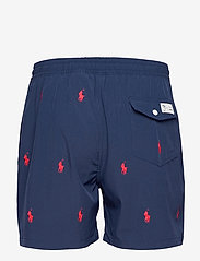 Polo Ralph Lauren - RECYCLED POLYESTER-TRAVELER SHORT - ujumispüksid - newport navy w/ a - 2