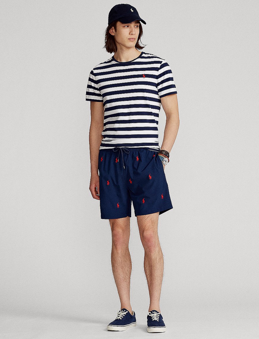 Polo Ralph Lauren - RECYCLED POLYESTER-TRAVELER SHORT - newport navy w/ a - 0