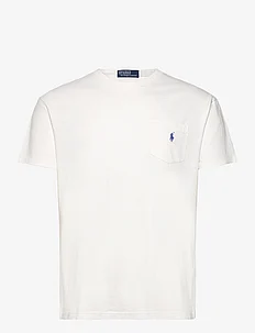 Classic Fit Cotton-Linen Pocket T-Shirt, Polo Ralph Lauren
