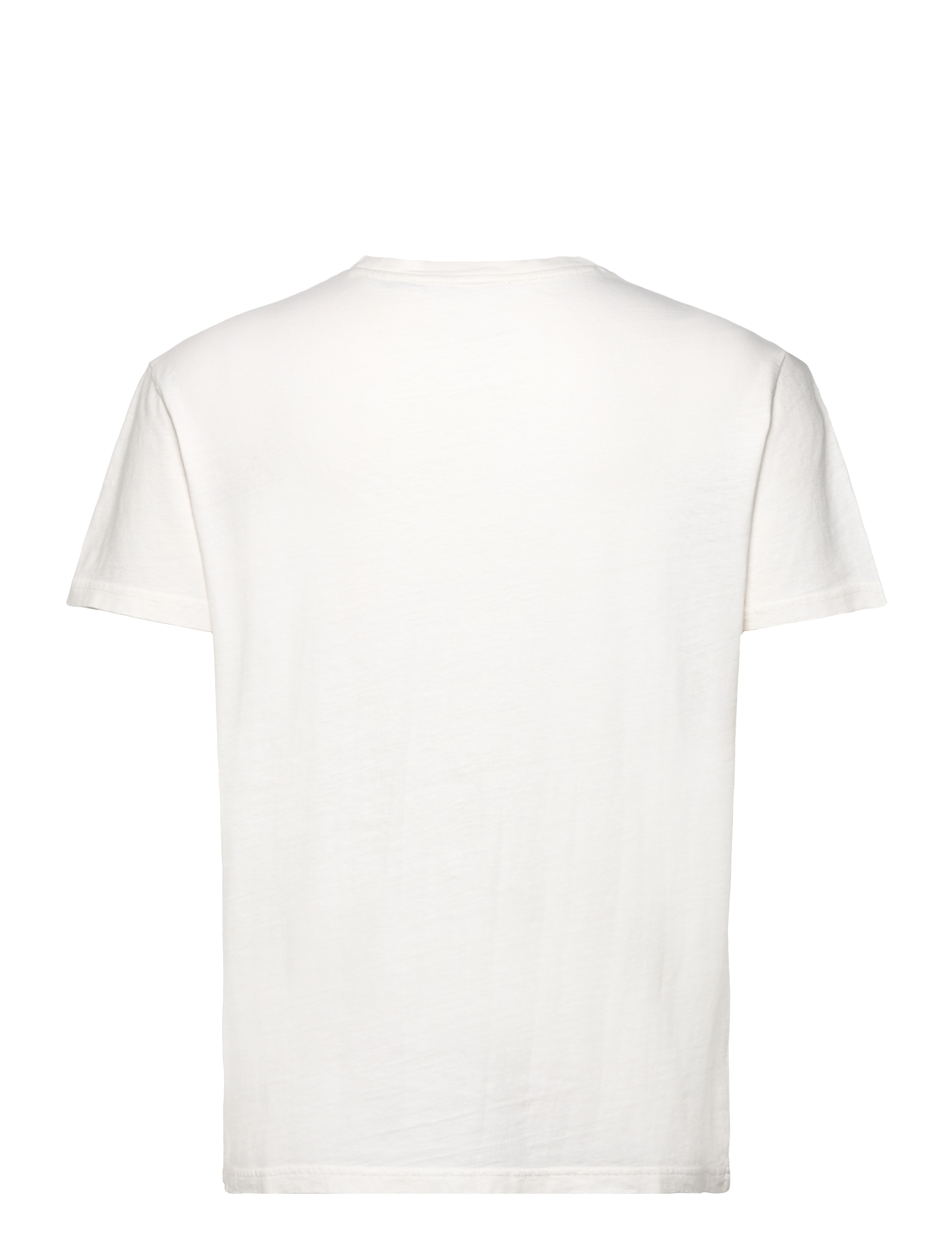 Polo Ralph Lauren - Classic Fit Cotton-Linen Pocket T-Shirt - ceramic white - 1