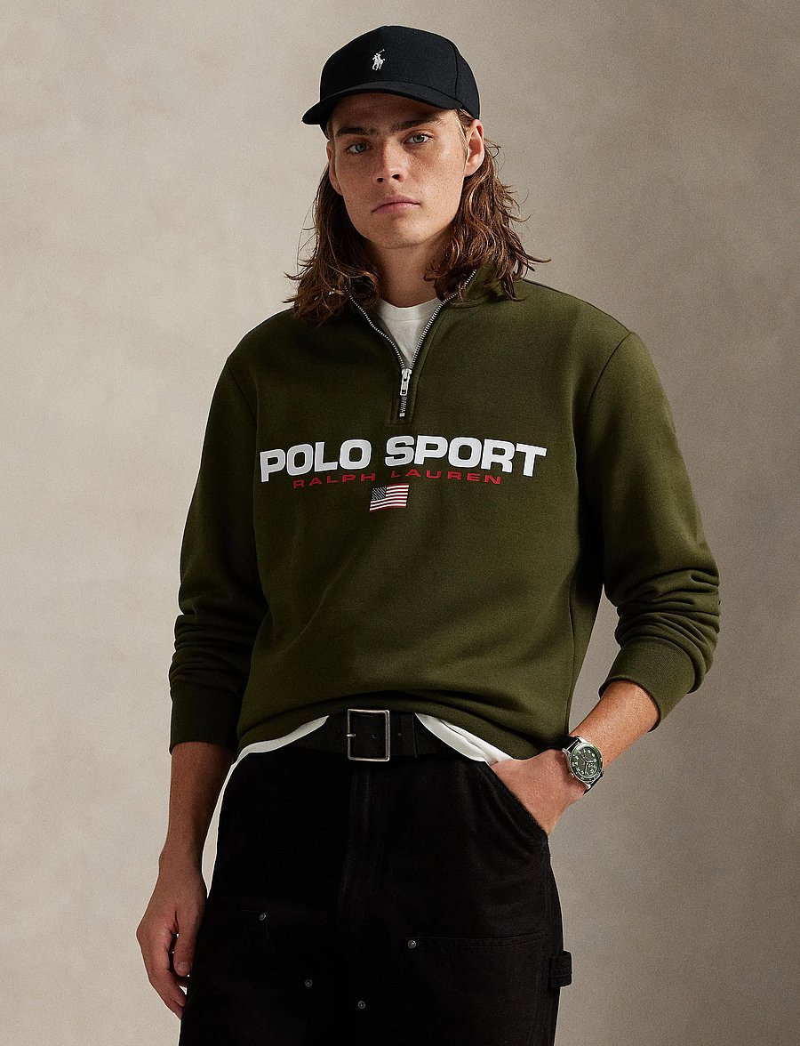 Polo Ralph Lauren - Polo Sport Fleece Sweatshirt - company olive - 0