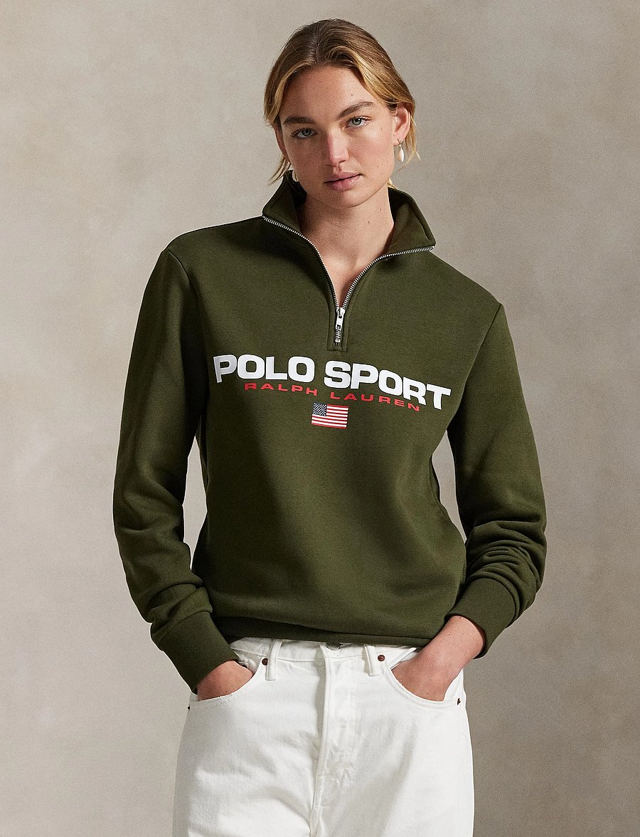 Polo Ralph Lauren - Polo Sport Fleece Sweatshirt - company olive - 4