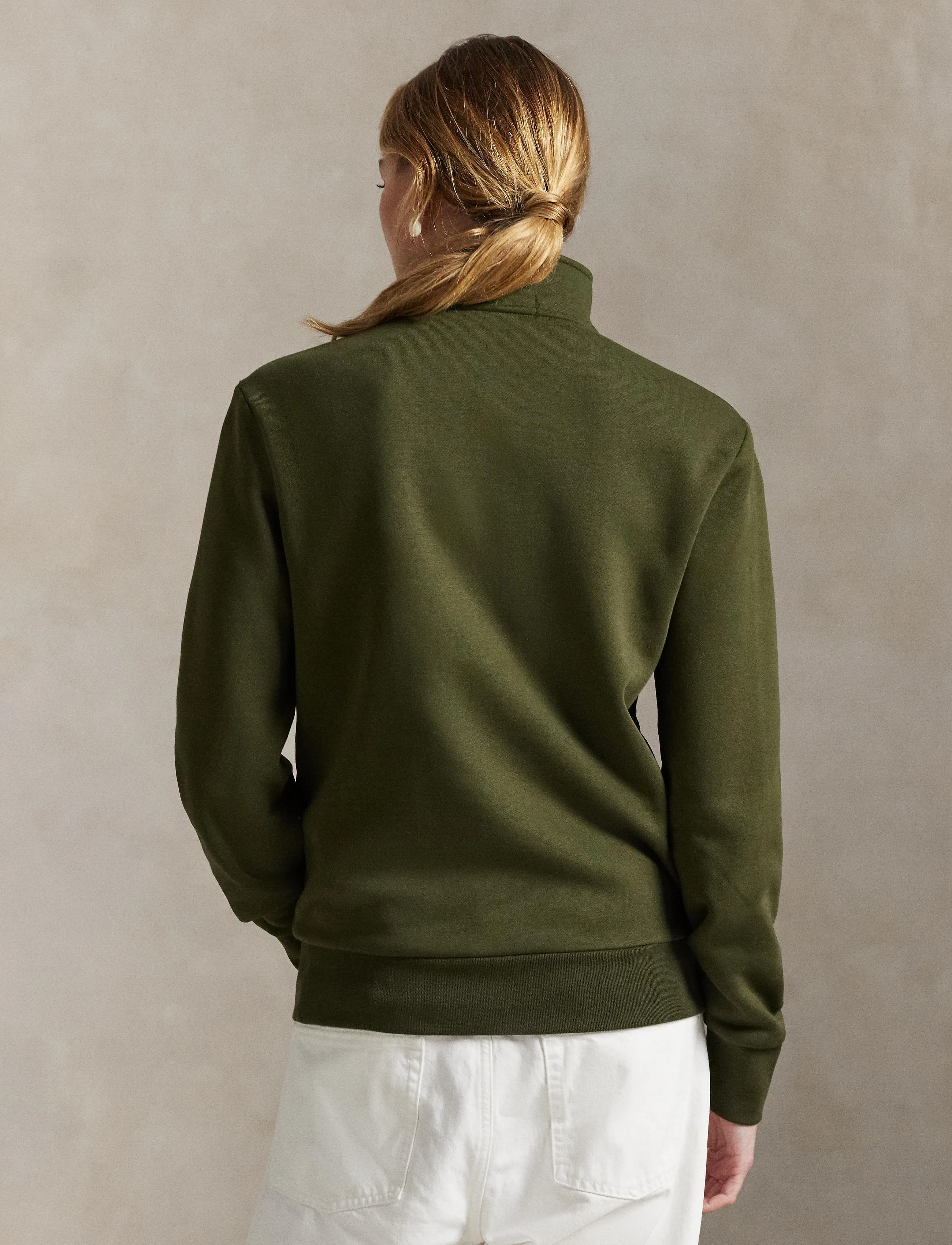 Polo Ralph Lauren - Polo Sport Fleece Sweatshirt - company olive - 5