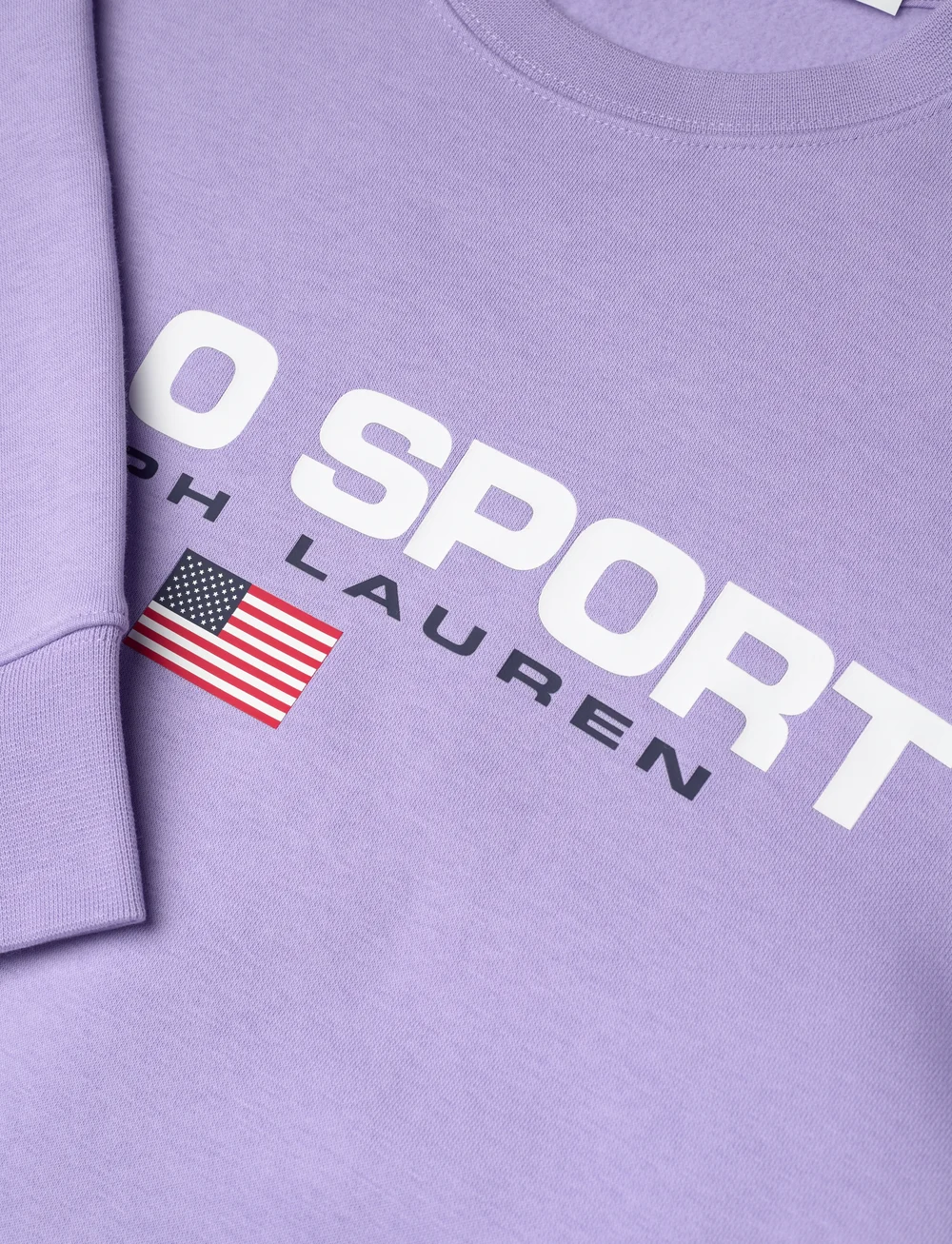 Polo Ralph Lauren - Polo Sport Fleece Sweatshirt - nach anlass kaufen - sky lavender/whit - 2