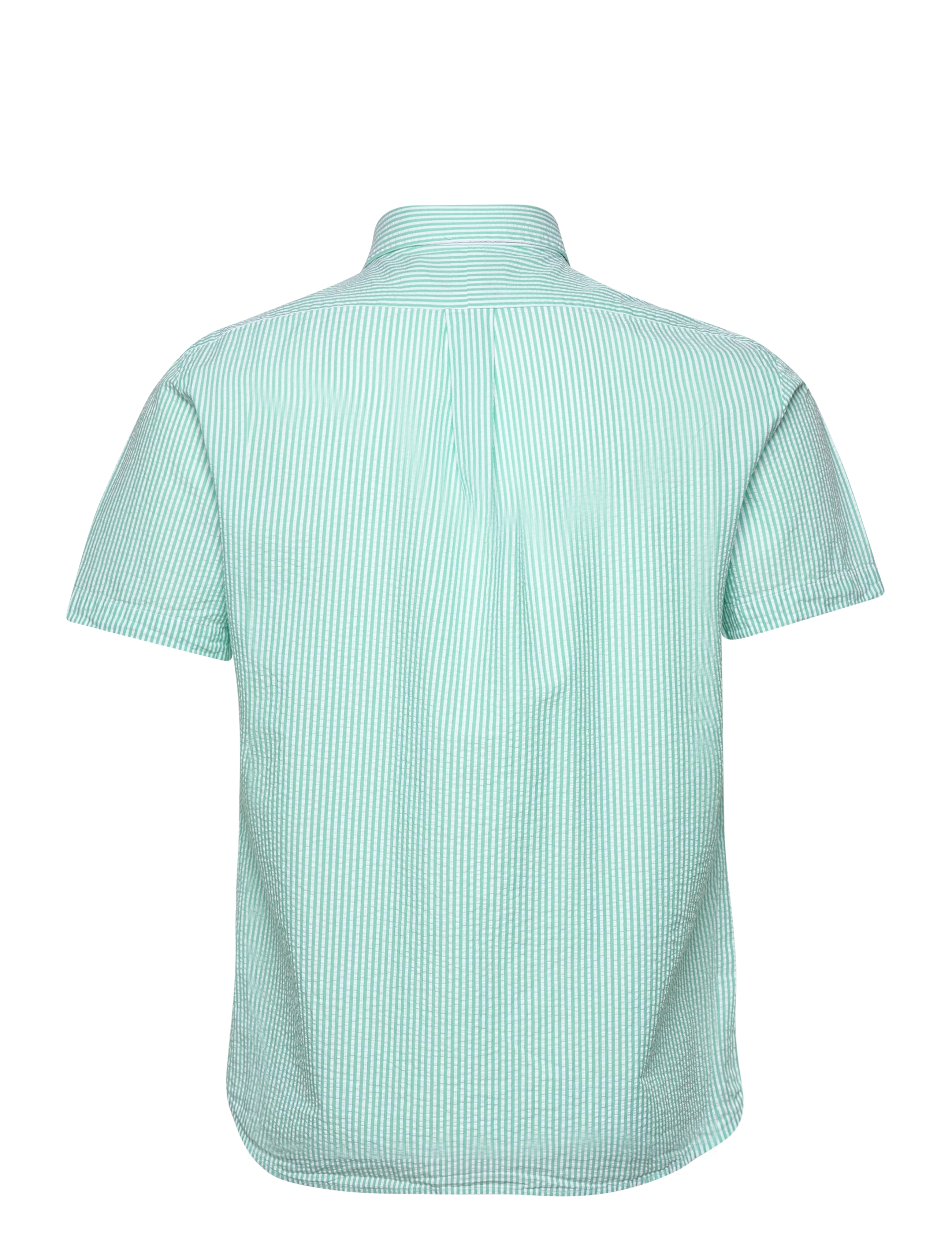 Polo Ralph Lauren - Custom Fit Striped Seersucker Shirt - 2604j keywest gre - 1