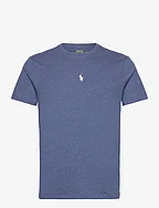 Custom Slim Fit Jersey Crewneck T-Shirt - DERBY BLUE HEATHE