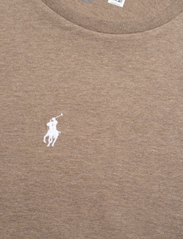 Polo Ralph Lauren - Custom Slim Fit Jersey Crewneck T-Shirt - korte mouwen - dk taupe heather - 2