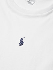 Polo Ralph Lauren - Custom Slim Fit Jersey Crewneck T-Shirt - kortærmede t-shirts - white - 3
