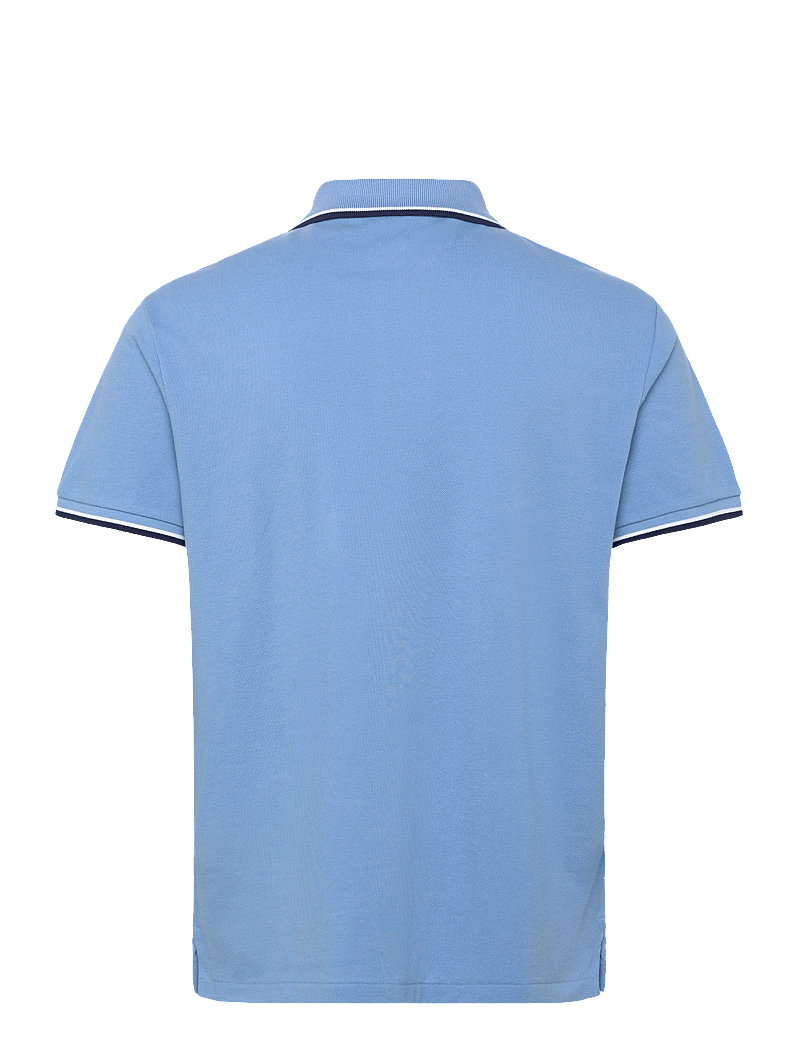 Polo Ralph Lauren - Custom Slim Fit Mesh Polo Shirt - kurzärmelig - bristol blue/c792 - 1