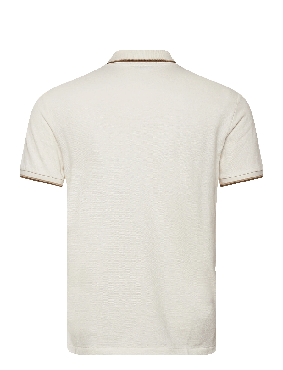 Polo Ralph Lauren - Custom Slim Fit Mesh Polo Shirt - kortermede - pale cream/c8970 - 1