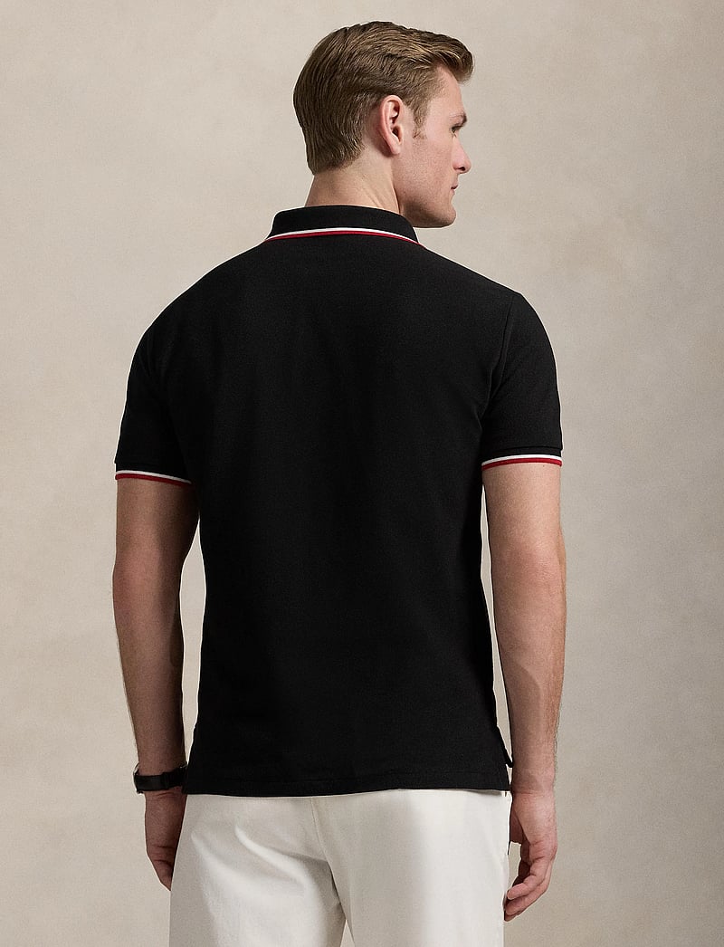 Polo Ralph Lauren - Custom Slim Fit Mesh Polo Shirt - kurzärmelig - polo black/c3870 - 2