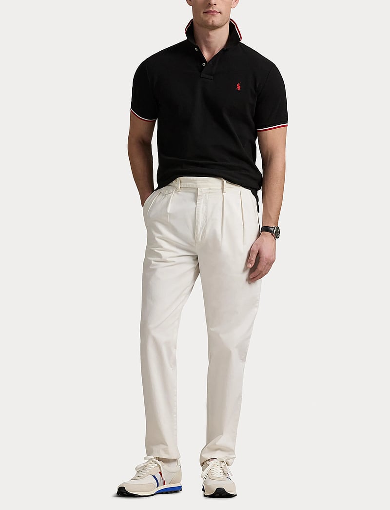 Polo Ralph Lauren - Custom Slim Fit Mesh Polo Shirt - kurzärmelig - polo black/c3870 - 4