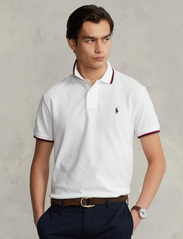 Polo Ralph Lauren - 20/1 MESH-SSL-PSH - kortærmede poloer - white/c7996 - 0