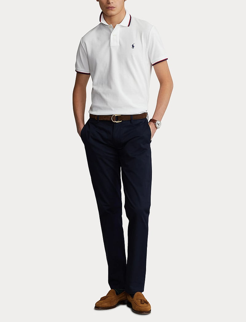 Polo Ralph Lauren Custom Slim Fit Mesh Polo Shirt (RAF710842621