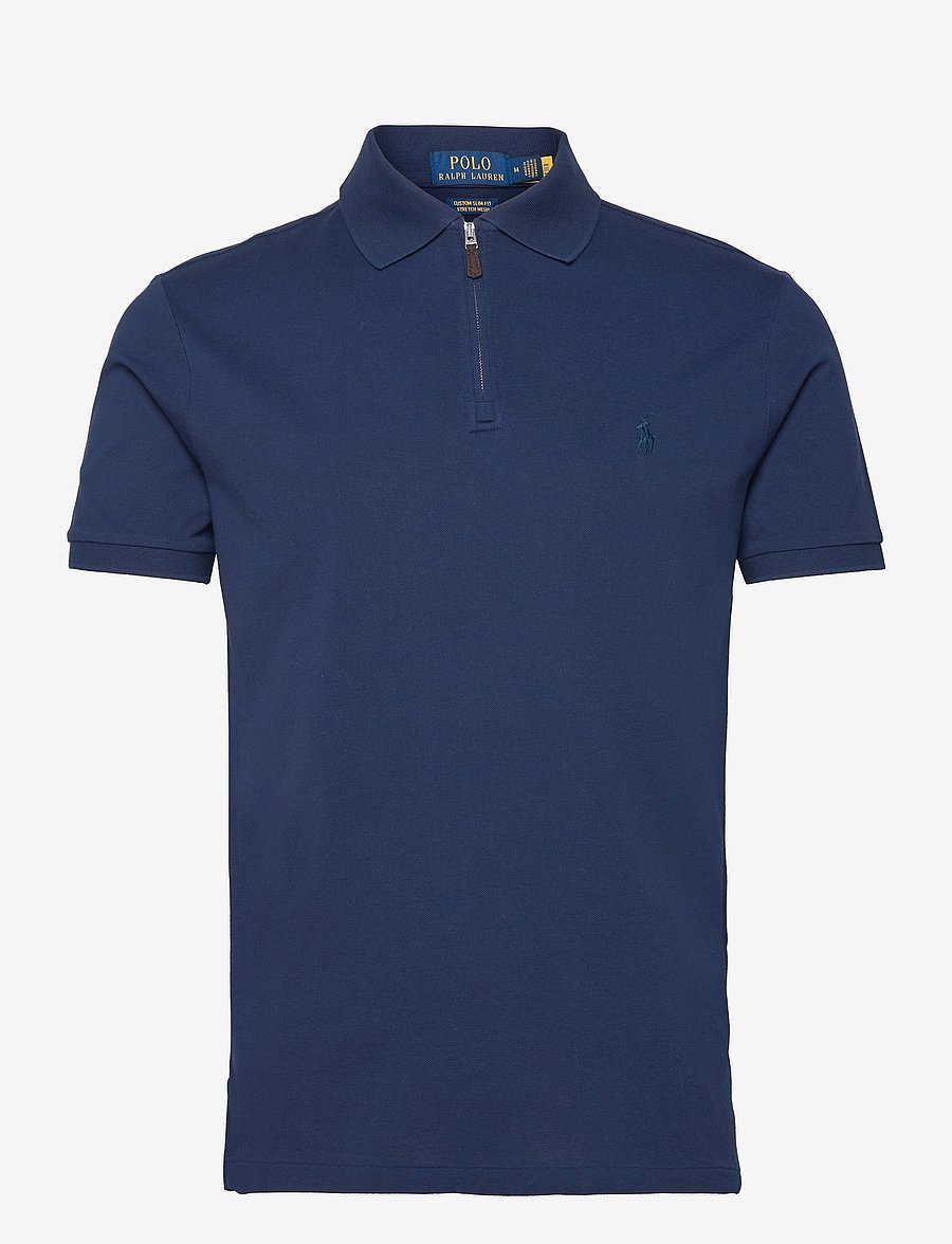 Polo Ralph Lauren - Custom Slim Fit Stretch Mesh Polo Shirt - french navy/c7587 - 1