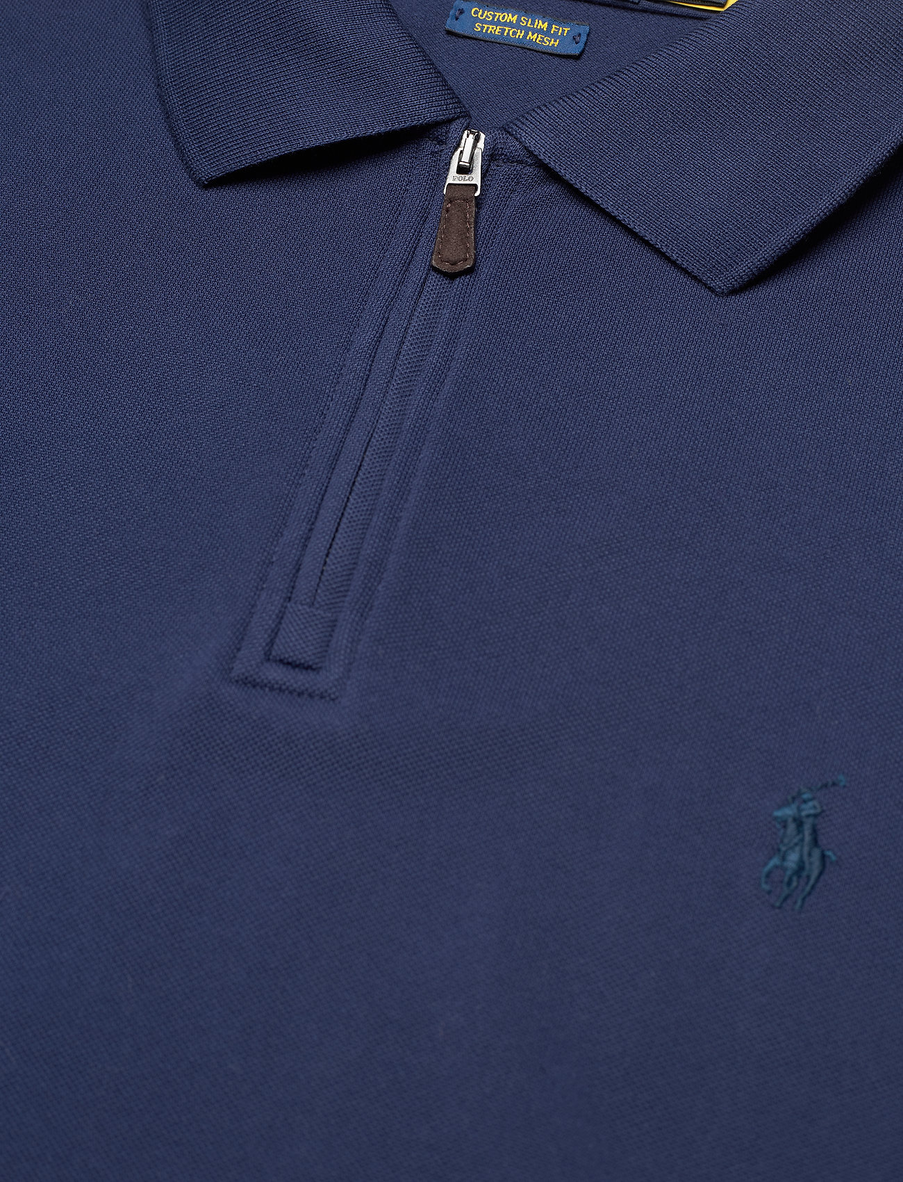 Polo Ralph Lauren - Custom Slim Fit Stretch Mesh Polo Shirt - polos à manches courtes - french navy/c7587 - 3