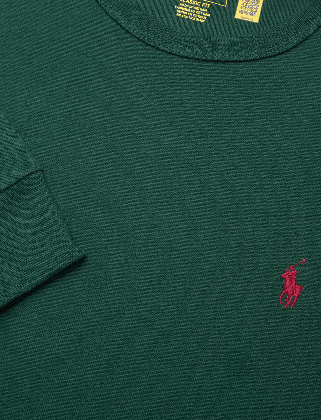 Polo Ralph Lauren Classic Fit Heavyweight Jersey T shirt Long