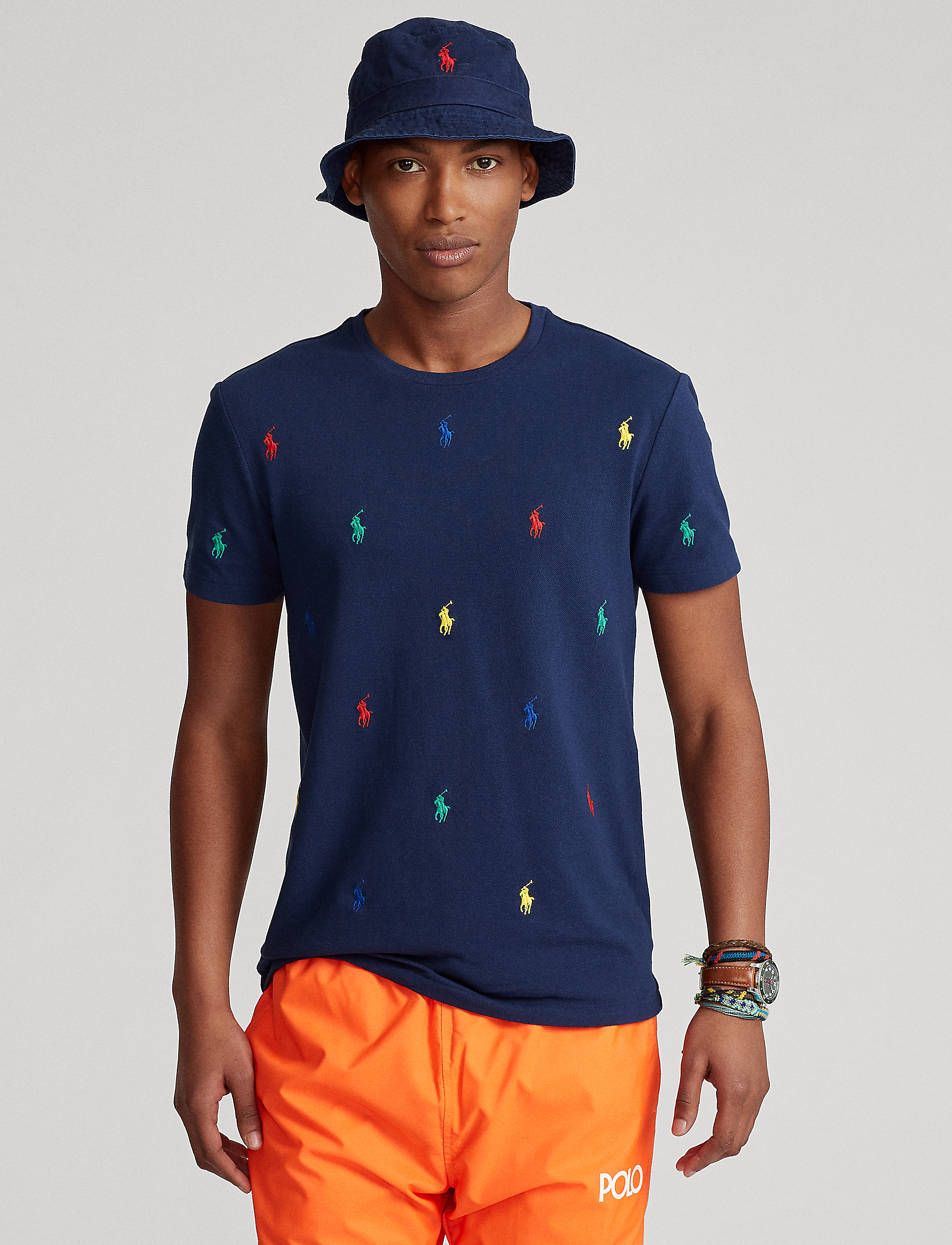 Polo Ralph Lauren - 20/1 MESH-SSL-TSH - newport navy - 2