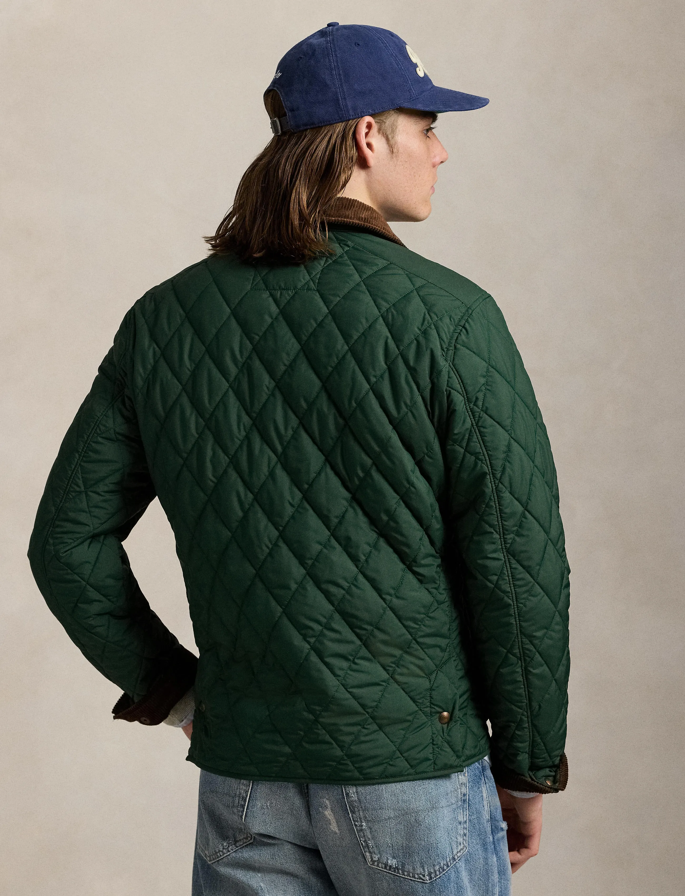 Polo Ralph Lauren - 30D POLYESTER PW-BEATON JKT - dygsniuotosios striukės - basic forest - 2