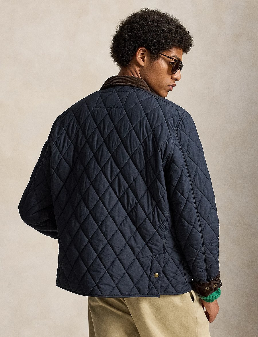 Polo Ralph Lauren - The Beaton Quilted Jacket - tepitud jakid - college navy fa22 - 2