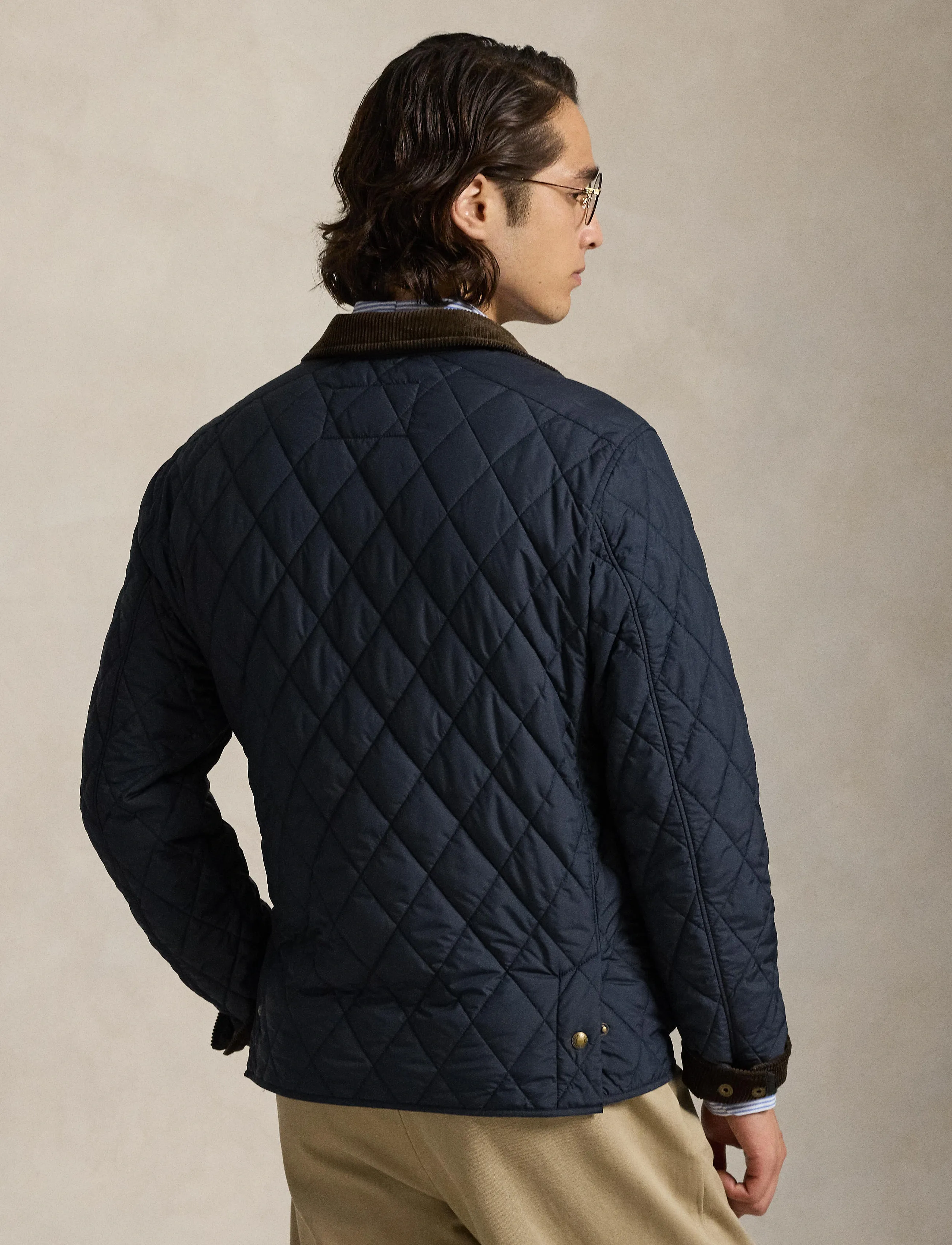 Polo Ralph Lauren - 30D POLYESTER PW-BEATON JKT - stepētas virsjakas - college navy fa22 - 2
