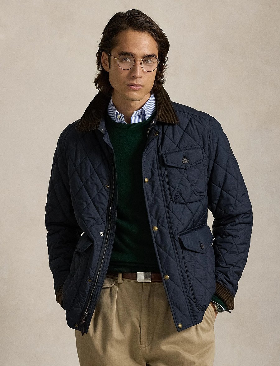 Polo Ralph Lauren - The Beaton Quilted Jacket - tepitud jakid - college navy fa22 - 3